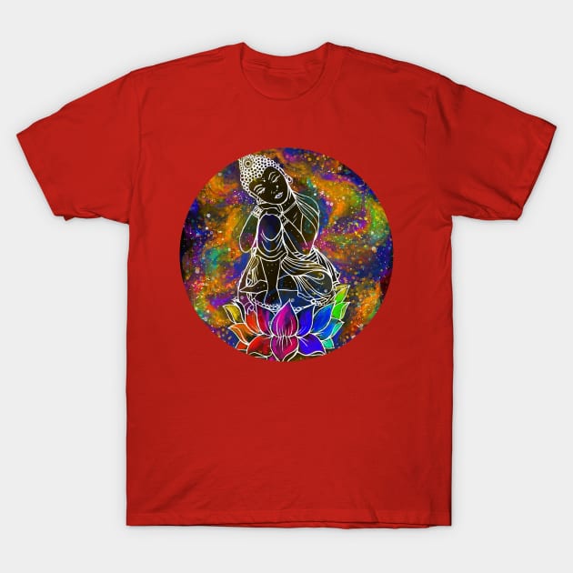 Female Buddha ( Buddhism ) T-Shirt by artbysavi